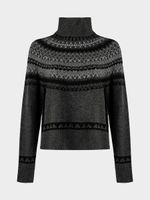 Свитер с шерстью и мохером