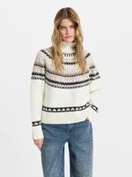 Свитер с шерстью и мохером