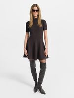 Трикотажное платье мини