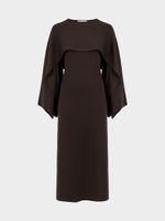 Трикотажное платье с шерстью