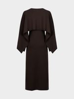 Трикотажное платье с шерстью