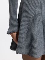 Трикотажная юбка с шерстью