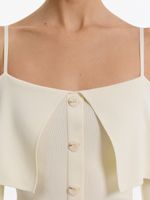 Джемпер с открытыми плечами