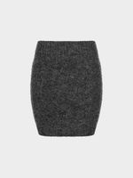 Трикотажная юбка с шерстью