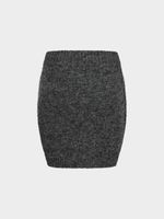 Трикотажная юбка с шерстью