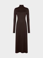 Трикотажное платье миди