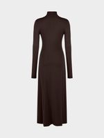 Трикотажное платье миди