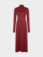 Трикотажное платье миди