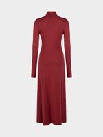 Трикотажное платье миди