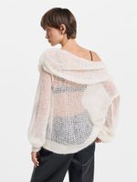 Джемпер из мохера и шерсти