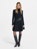 Трикотажное платье мини