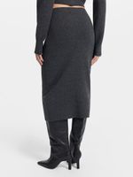 Трикотажная юбка с шерстью
