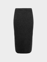 Трикотажная юбка с шерстью