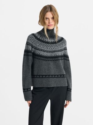 

Свитер с шерстью и мохером