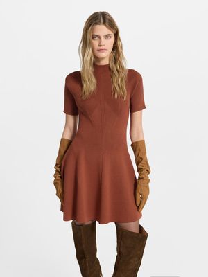 

Трикотажное платье мини