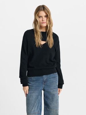 

Джемпер с шерстью кролика