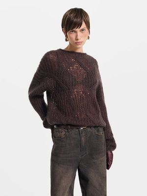 

Джемпер из мохера