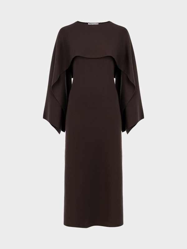 Трикотажное платье с шерстью