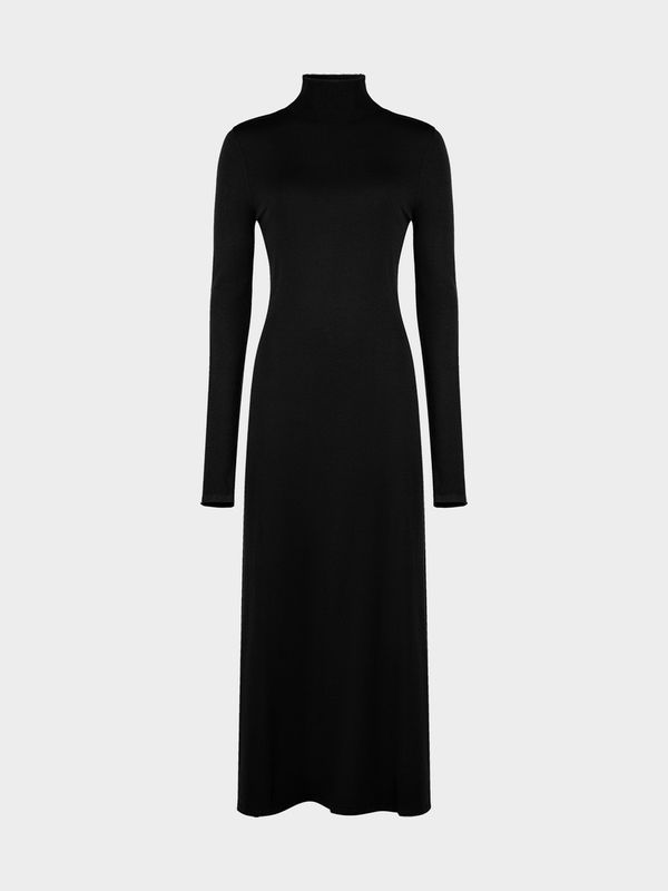 Трикотажное платье миди