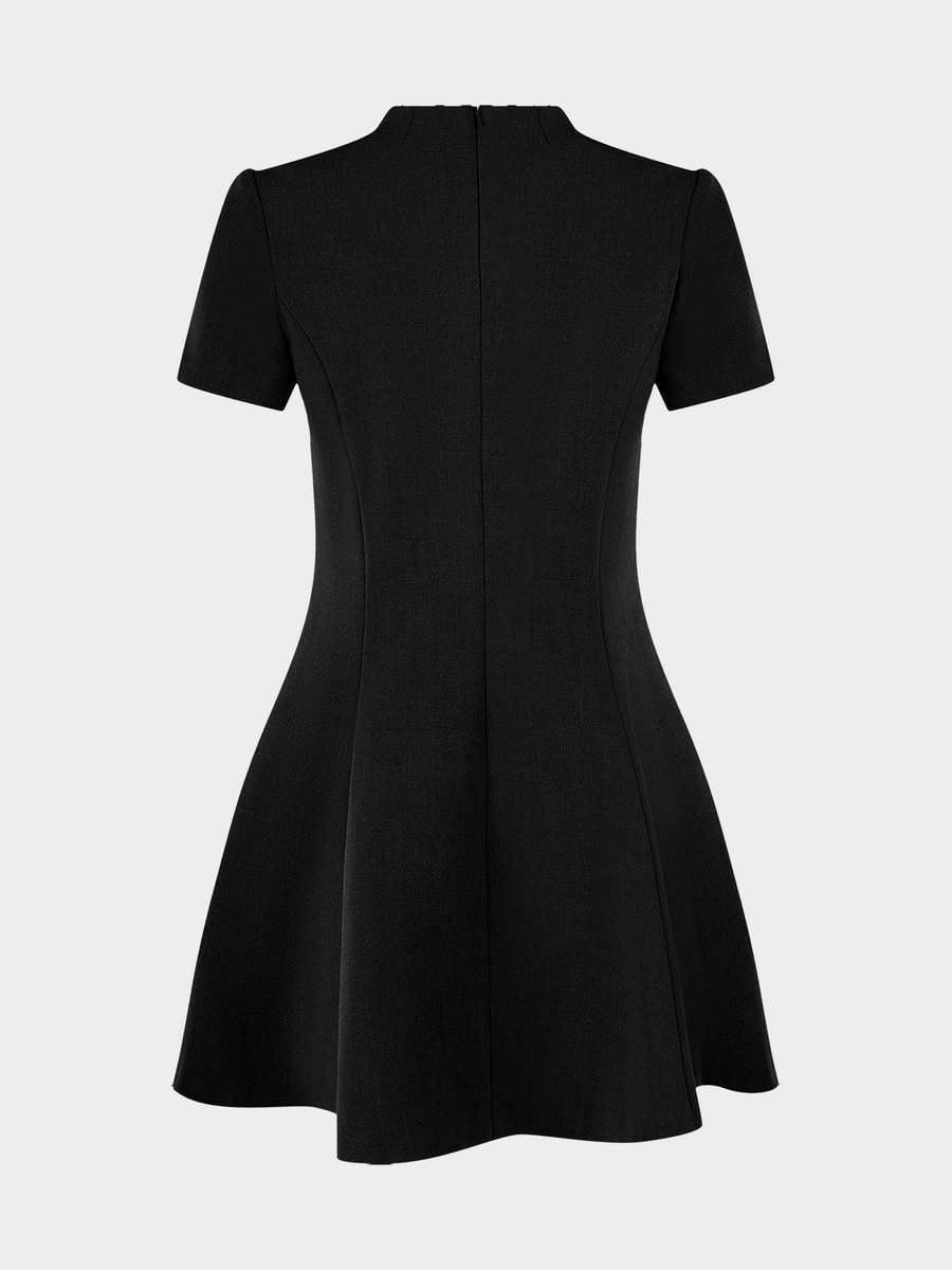 Платье мини с вискозой