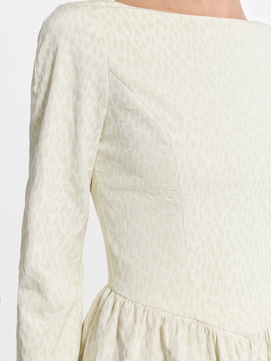 Платье мини с вырезом на спине 5451604505-60