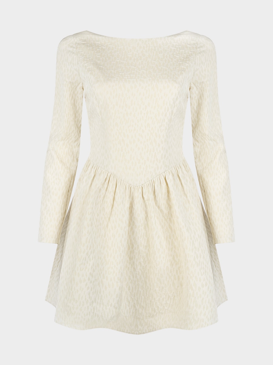 Платье мини с вырезом на спине 5451604505-60