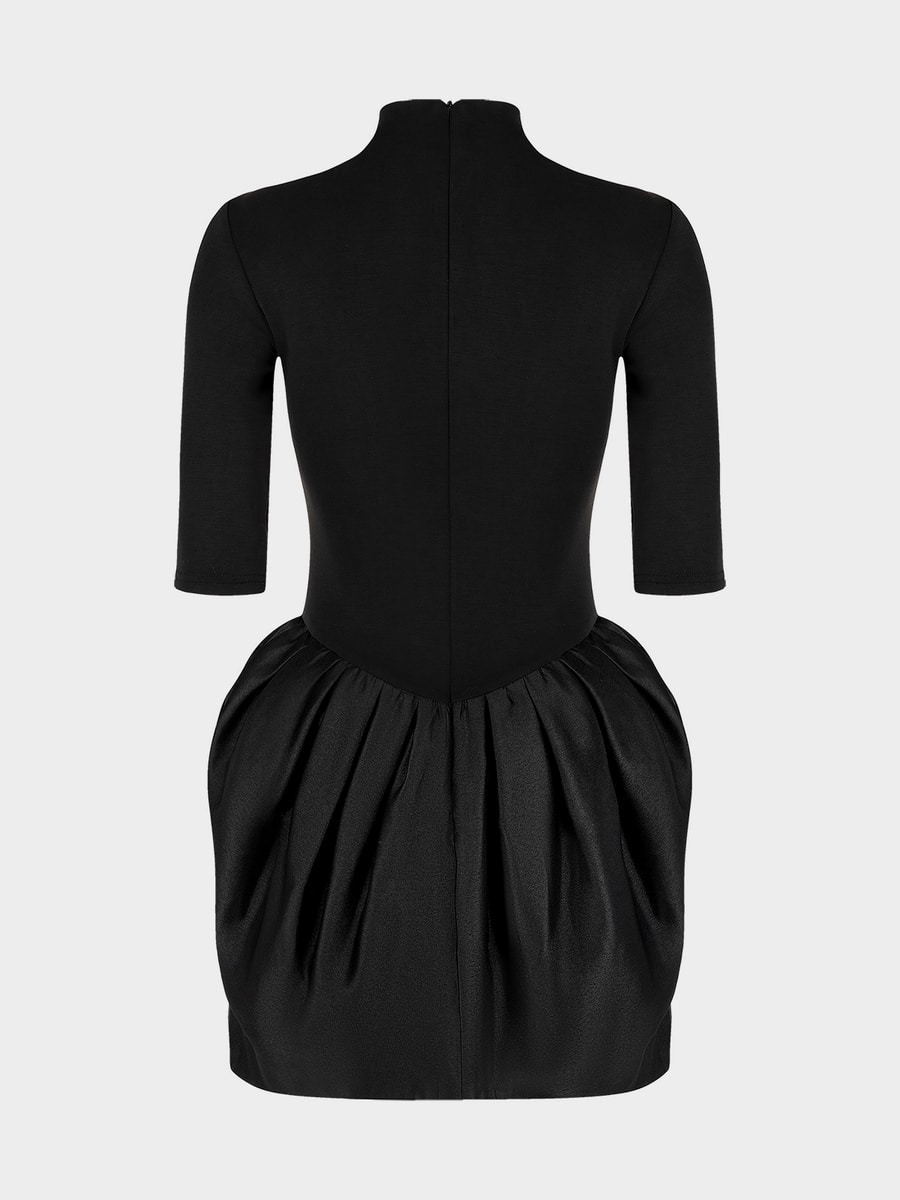 Платье мини из вискозы