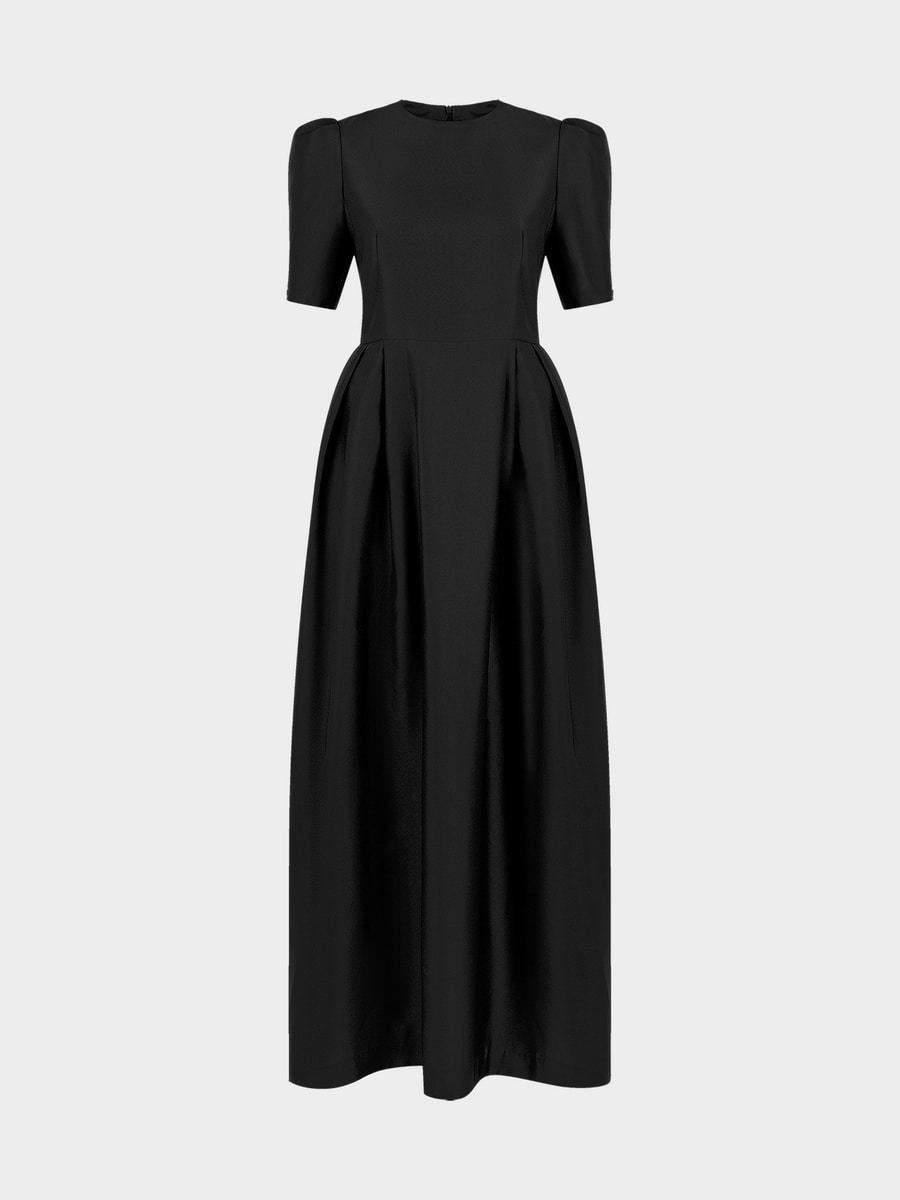 Платье макси из вискозы