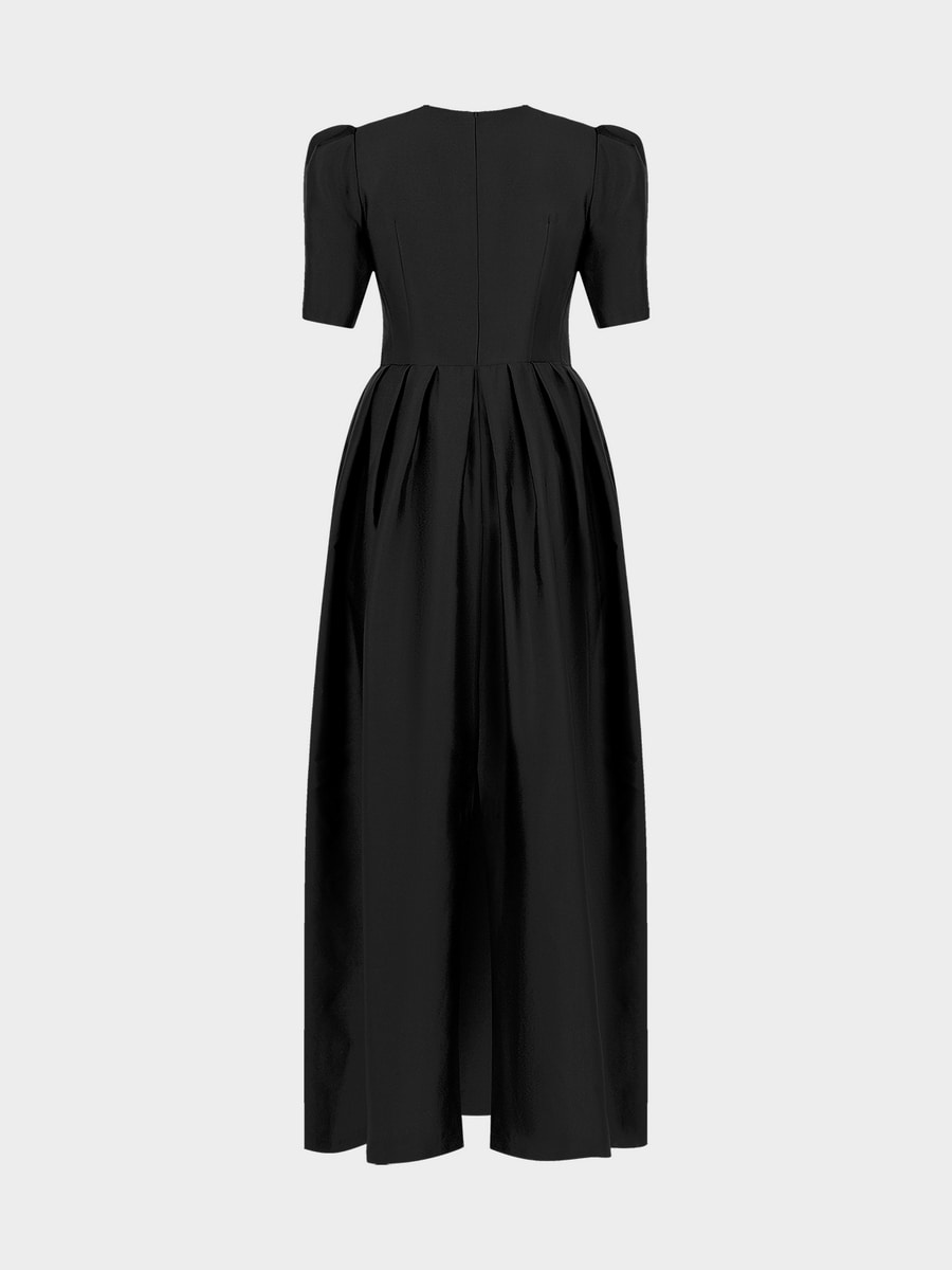 Платье макси из вискозы