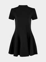 Платье мини с вискозой