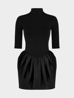 Платье мини из вискозы