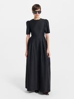 Платье макси из вискозы