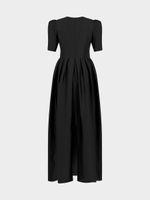 Платье макси из вискозы