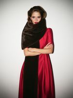 Платье макси из вискозы