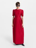 Платье макси из вискозы