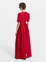 Платье макси из вискозы