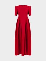 Платье макси из вискозы