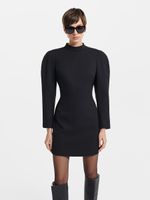 Платье с кружевным воротником