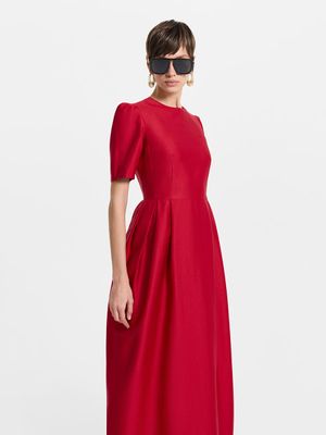 

Платье макси из вискозы