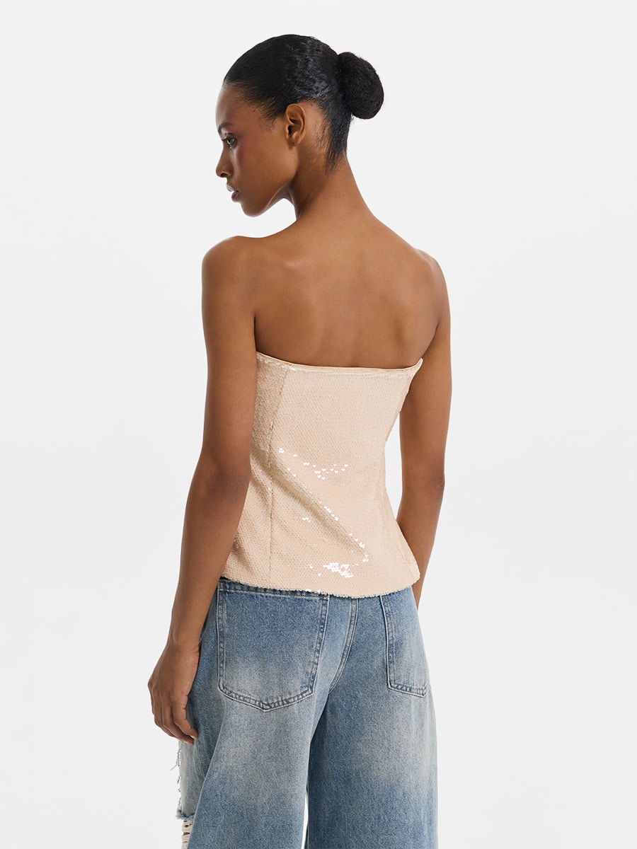 Топ-бандо с пайетками 5452004305-131