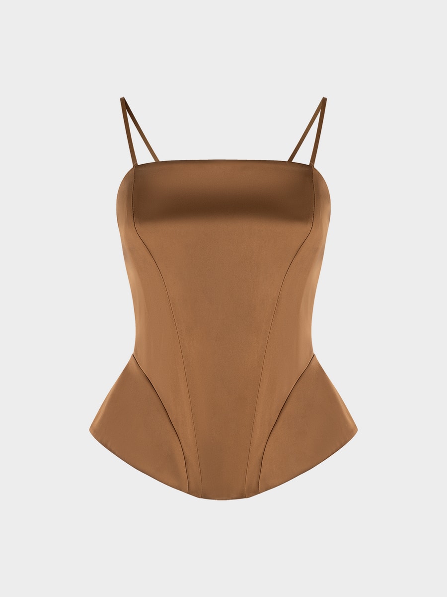 Корсетный топ