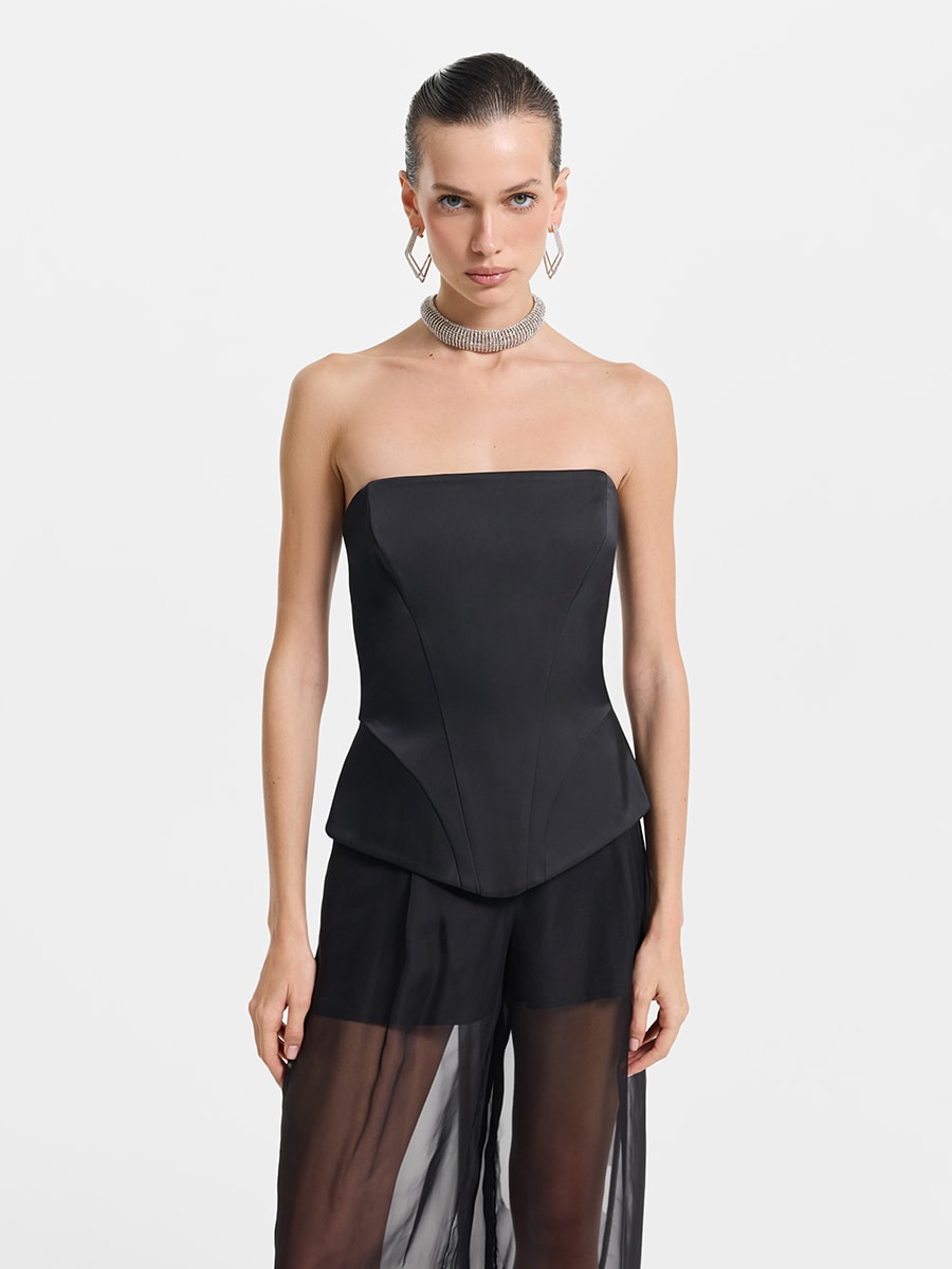 Корсетный топ