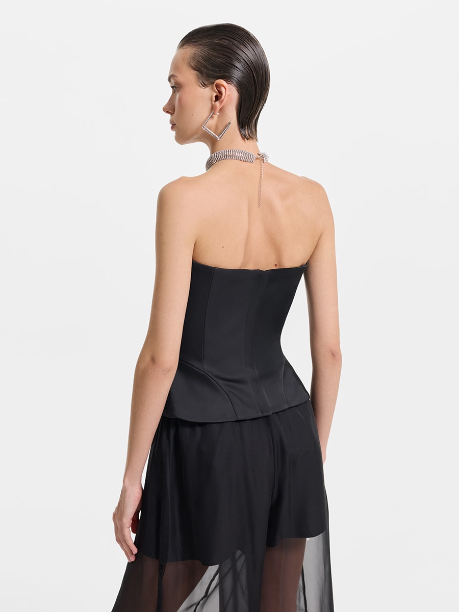 Корсетный топ