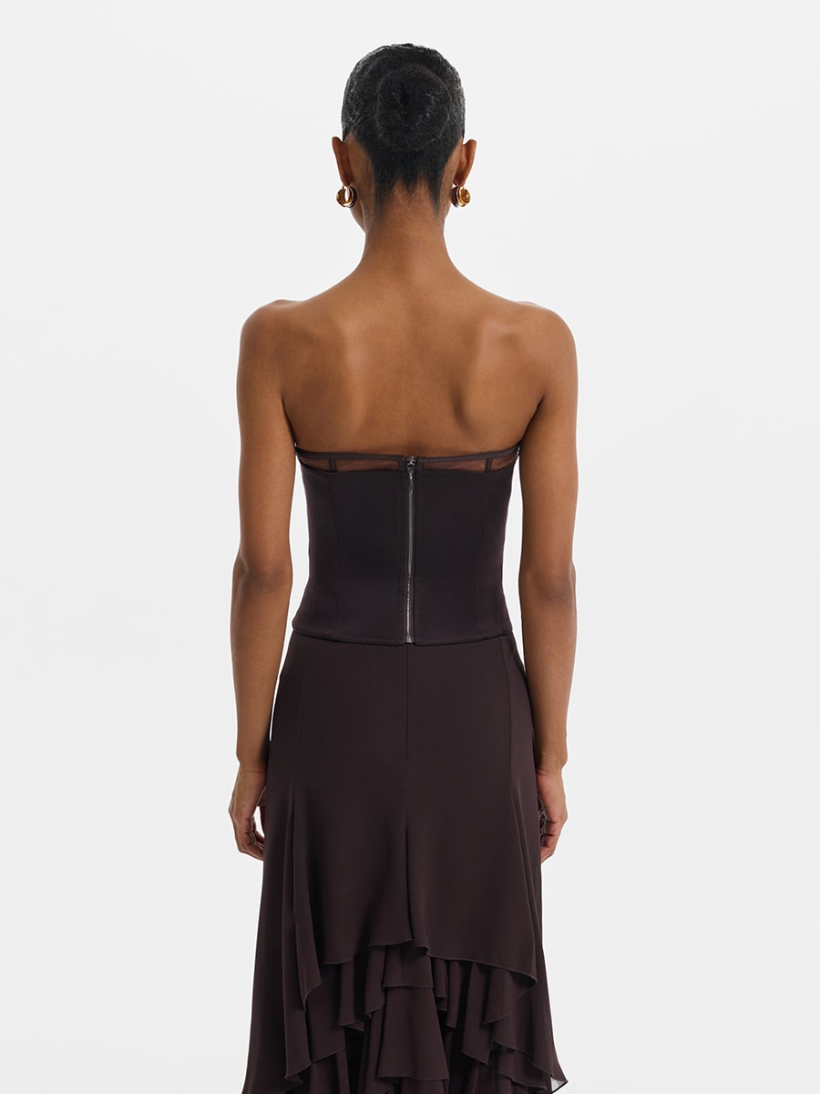 Корсетный топ из лиоцелла