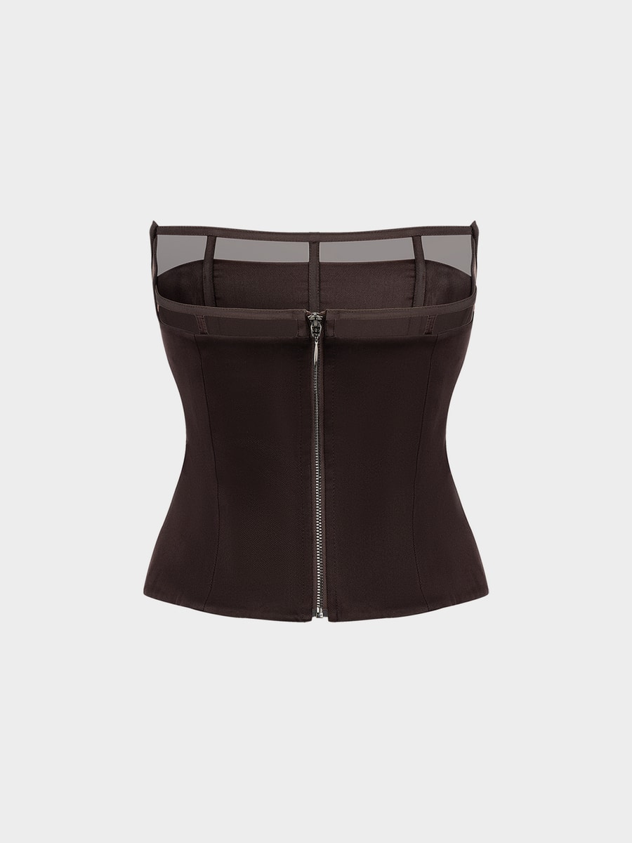 Корсетный топ из лиоцелла