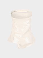 Топ с пайетками