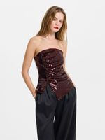 Топ с пайетками