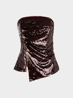 Топ с пайетками