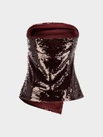 Топ с пайетками