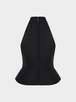 Топ с брошью